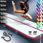 ❤️ ACTIE AirTrack Opblaasbare Turnmat 5 M Roze Wit, Sport en Fitness, Nieuw, Overige typen, Roze, Verzenden