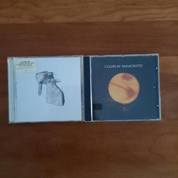 2 x CD Coldplay Parachutes en A rush of blood beschikbaar voor biedingen