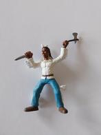 Schleich native american warrior figure +- 10 cm, Ophalen of Verzenden, Gebruikt