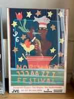 Posters North Sea Jazz ‘96, ‘97, ‘98, ‘99, 2000, 2001, 2002, Ophalen, Met lijst, Muziek, Rechthoekig Staand