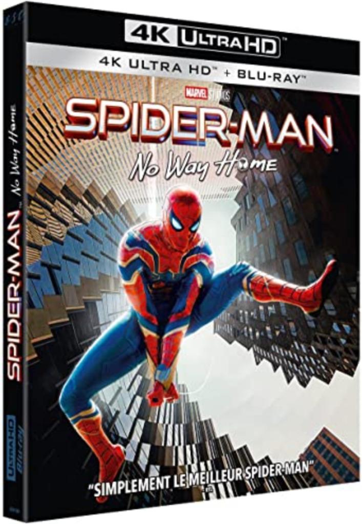 Spider-Man No Way Home 4K Ultra HD, Blu-ray2D, DVD. Nieuw., Cd's en Dvd's, Blu-ray, Nieuw in verpakking, Actie, Ophalen of Verzenden