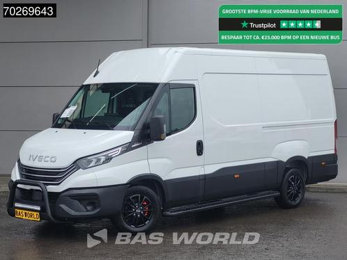 Iveco Daily 35S21 3.0L Automaat Black Edition 2025 model L2H, Auto's, Bestelauto's, Bedrijf, Te koop, Achteruitrijcamera, Airconditioning