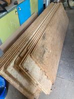13 OSB constructie platen 244 bij 60 cm en 18mm dik, Doe-het-zelf en Verbouw, Ophalen, Gebruikt, Overige materialen, Minder dan 20 mm