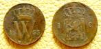 Cent 1863, Postzegels en Munten, Munten | Nederland, Verzenden, Koning Willem III, 1 cent