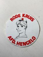 Sticker Rode Kruis afd Hengelo, Verzamelen, Stickers, Verzenden, Zo goed als nieuw