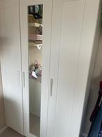 Kledingkast wit (Brimnes IKEA), Huis en Inrichting, Kasten | Kledingkasten, Ophalen, Met plank(en), 100 tot 150 cm, Zo goed als nieuw