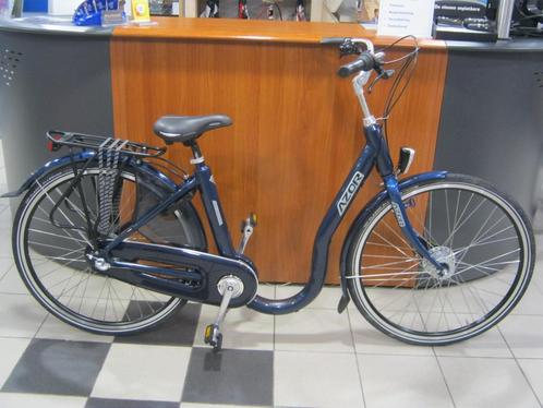 Azor Luxe New Orleans Ergo lage instapfiets 53 cm Blauw ND3, Fietsen en Brommers, Fietsen | Dames | Damesfietsen, Zo goed als nieuw