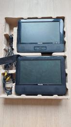 Philips draagbare dvd speler dual screen 9 inch, Audio, Tv en Foto, Dvd-spelers, Ophalen of Verzenden, Gebruikt, Dvd-speler, Philips