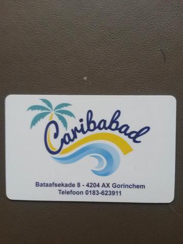 10 badenkaart Caribabad Gorinchem beschikbaar voor biedingen