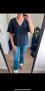 Blauwe blouse H&M maat S / 36, Ophalen, H&M, Blauw, Zo goed als nieuw