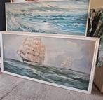 Prenten schepen, Ophalen of Verzenden, Voor 1940, Gebruikt, Overige onderwerpen