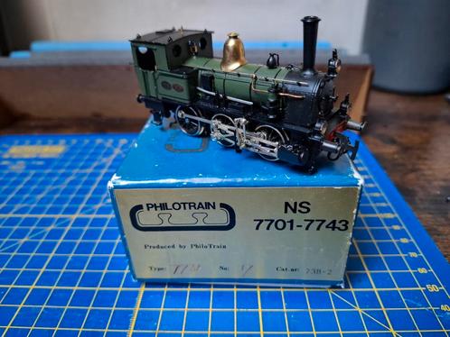 Philotrain 73B-2, NS 7731 Bello met defect., Hobby en Vrije tijd, Modeltreinen | H0, Gebruikt, Locomotief, Gelijkstroom, Overige merken