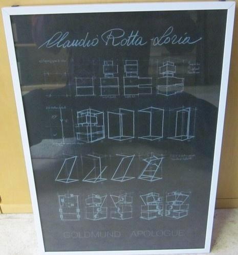 Te Koop: Ingelijste Goldmund Apologue sketch / litho, ZGAN., Antiek en Kunst, Kunst | Litho's en Zeefdrukken, Ophalen of Verzenden