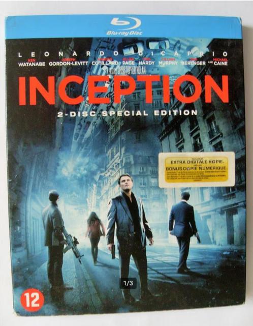 Inception (originele bluray) Leonardo DiCaprio, Cd's en Dvd's, Blu-ray, Zo goed als nieuw, Actie, Ophalen of Verzenden