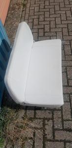 Bootbank wit leer opklapbaar met opbergruimte, Watersport en Boten, Ophalen, Gebruikt, Interieur en Kussens