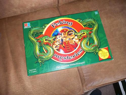 Peking mysteries (zie adv), Hobby en Vrije tijd, Gezelschapsspellen | Bordspellen, Gebruikt, Drie of vier spelers, Ophalen of Verzenden