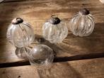 Oude / glazen / craquelé kerst ballen, Ophalen of Verzenden, Zo goed als nieuw