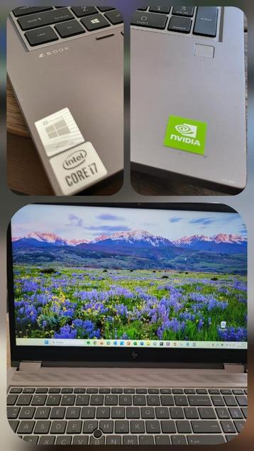 HP Zbook Fury 15 G7 | Intel i7 | 64 GB | Nvidia  | Ultra lap beschikbaar voor biedingen