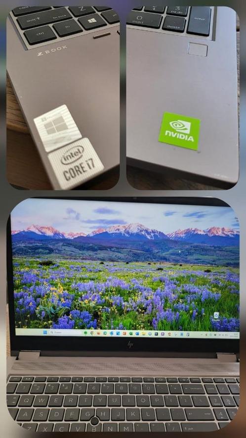 HP Zbook Fury 15 G7 | Intel i7 | 64 GB | Nvidia  | Ultra lap, Computers en Software, Windows Laptops, Zo goed als nieuw, 15 inch