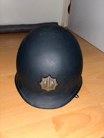 ME helm jaren 60 gemeentepolitie met houten binnenhelm, Verzenden, Landmacht, Nederland, Helm of Baret