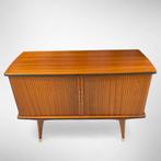 Vintage mahonie fineer kastje jaren '50, Met plank(en), Gebruikt, ?, Mid-century | Vintage | Zweeds | Scandinavisch