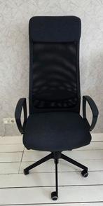 Ikea Markus bureaustoel, Vissle donkergrijs, Huis en Inrichting, Ophalen, Zo goed als nieuw, Grijs, Bureaustoel
