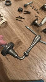 Antiek deurbeslag, Ophalen, Zo goed als nieuw, Koper of Messing, Klink of Kruk