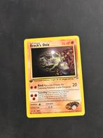 Pokemon - Brock’s Onix 1st edition, Ophalen of Verzenden, Nieuw, Losse kaart, Foil