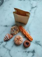 Brood banket croissant in zak poppenhuis muizenhuis, Verzamelen, Poppenhuizen en Toebehoren, Verzenden, Nieuw, Gebruiksvoorwerp