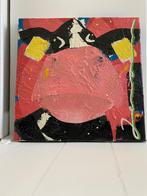 Schilderij van Jeroen Gerlofsma, Ophalen, Minder dan 50 cm, Zo goed als nieuw, Schilderij