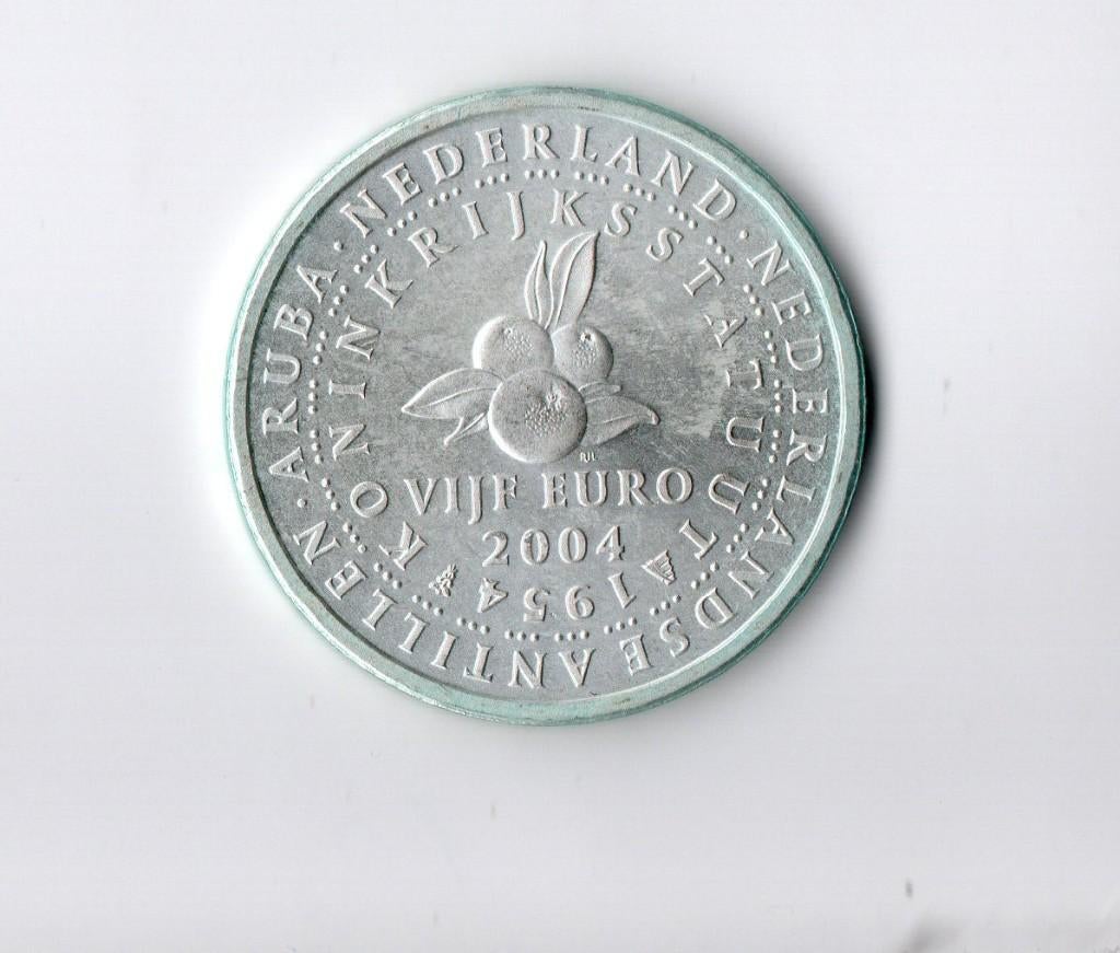5 Euro 2004 Koninkrijksmunt, Verzenden, Koningin Beatrix, Zilver, Euro's