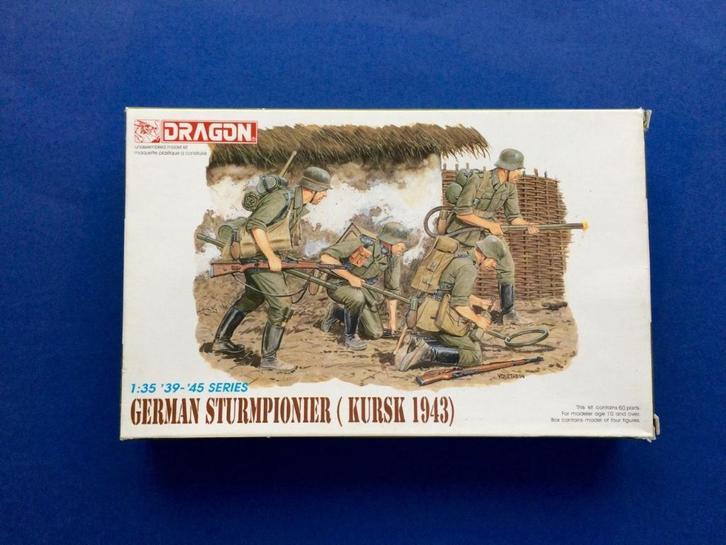 Dragon 6024 german sturmpionier (kursk '43) 1/35, Hobby en Vrije tijd, Modelbouw | Figuren en Diorama's, Nieuw, 1:35 tot 1:50