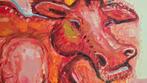 Olieverfschilderij van Jan Smekens gesigneerd 2003, Ophalen, Nieuw, Schilderij, 75 tot 100 cm