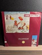 Louis Armstrong - What a wonderful world, Cd's en Dvd's, Vinyl Singles, Gebruikt, Ophalen of Verzenden