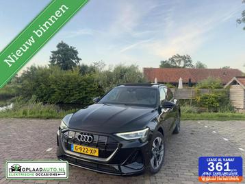 Audi e-tron e-tron 50 Launch edition Black S-line | Pano beschikbaar voor biedingen