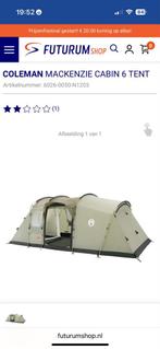 Coleman Mackenzie Cabin 6 Tent - Nieuwstaat, Ophalen, Nieuw, Tot en met 6