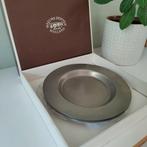 Vintage set van 3 Meeuws Pewter tinnen bordjes 18cm. Nieuw, Ophalen of Verzenden