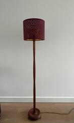 Teakhouten staande lamp. Deens design, Huis en Inrichting, 150 tot 200 cm, Gebruikt, Ophalen of Verzenden