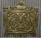 Sierlijke koperen brieven/krantenhouder zie foto’s., Ophalen of Verzenden, Koper