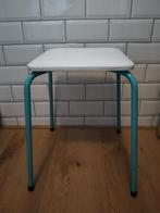 Vintage krukje met turquoise poten en skaileer, Ophalen of Verzenden, Gebruikt, Overige materialen