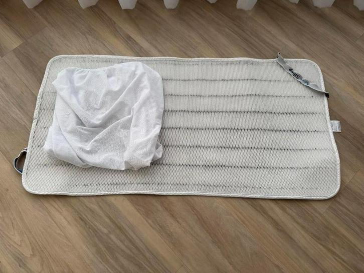 Aerosleep topper/matrasbeschermer en hoeslaken, Kinderen en Baby's, Kinderkamer | Beddengoed, Zo goed als nieuw, Overige typen