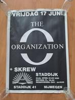 Muziek poster The Organization Stadsdijk Nijmegen, Gebruikt, Ophalen of Verzenden, A1 t/m A3, Rechthoekig Staand