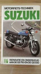 werkplaatshandboek SUZUKI GS550 GS750;, Motoren, Handleidingen en Instructieboekjes, Suzuki