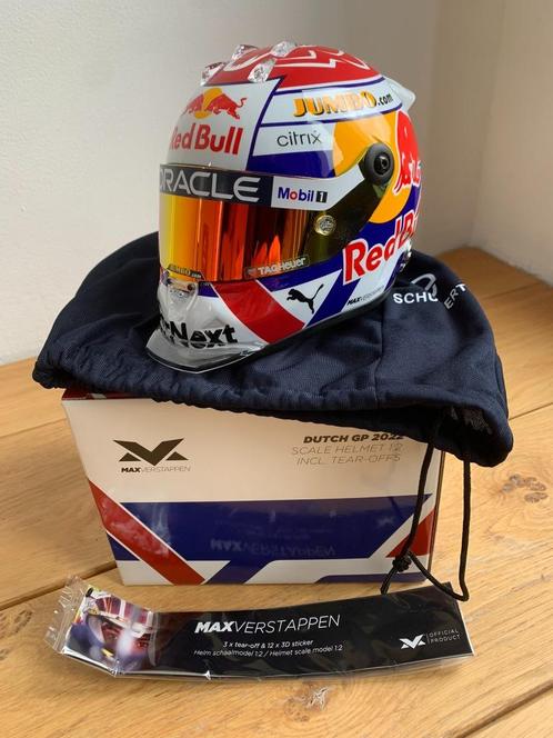 Max Verstappen schaalmodel 1:2 helm Zandvoort 2022, Verzamelen, Automerken, Motoren en Formule 1, Nieuw, Formule 1, Ophalen of Verzenden