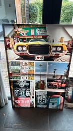 route 66 doeken, Ophalen, Zo goed als nieuw, 50 tot 75 cm, Schilderij