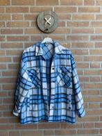 Houthakkers blouse jasje, Maat 38/40 (M), Blauw, Ophalen of Verzenden, Lange mouw