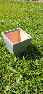 Vierkante Bloempot - Beton/Steen, Ophalen, Tuin, Minder dan 30 cm, Minder dan 60 cm