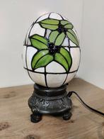 Tiffany Stijl Eierlamp, Ophalen of Verzenden, Zo goed als nieuw, Minder dan 50 cm, Tiffany