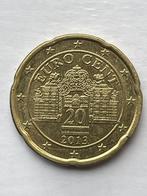 Oostenrijk munten 4 van 20 cent 2013 , 2007 , 2004 en 2002, Postzegels en Munten, Munten | Europa | Euromunten, Ophalen of Verzenden