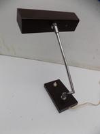 Pianolamp bureaulamp lamp vintage retro Busquet 1950, Ophalen of Verzenden, Gebruikt